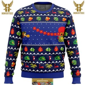 Alex Kidd In Christmas World Gifts For Family Christmas Holiday Ugly Sweater