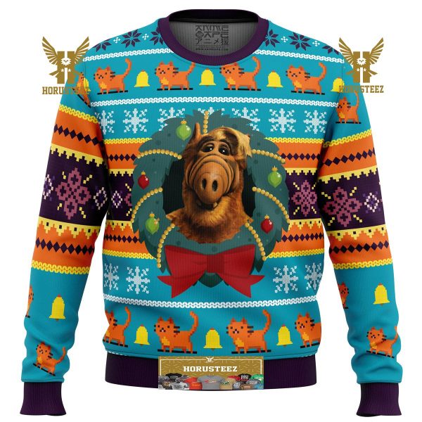 Alf Gifts For Family Christmas Holiday Ugly Sweater