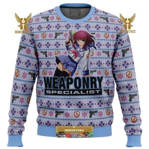 Angel Beats Nakamura Yuri Gifts For Family Christmas Holiday Ugly Sweater