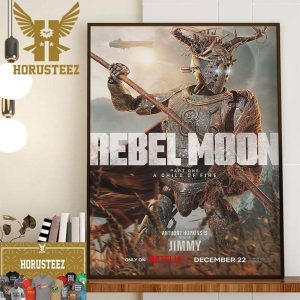 Anthony Hopkins Is The Voice Of Jimmy In Rebel Moon Part 1 A Child Of Fire Home Decor Poster Canvas