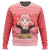 Anya Forger Waku Waku Spy X Family Gifts For Family Christmas Holiday Ugly Sweater
