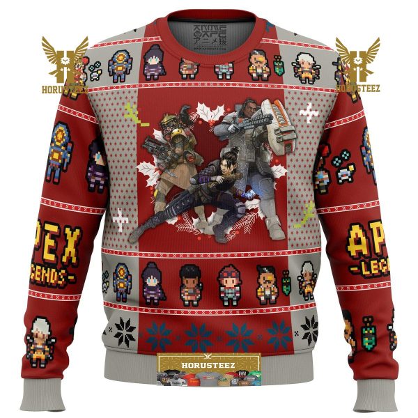 Apex Legends Gifts For Family Christmas Holiday Ugly Sweater