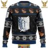 Attack On Titan Gifts For Family Christmas Holiday Ugly Sweater