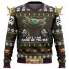 Baby Yoda Boomer Star Wars Gifts For Family Christmas Holiday Ugly Sweater