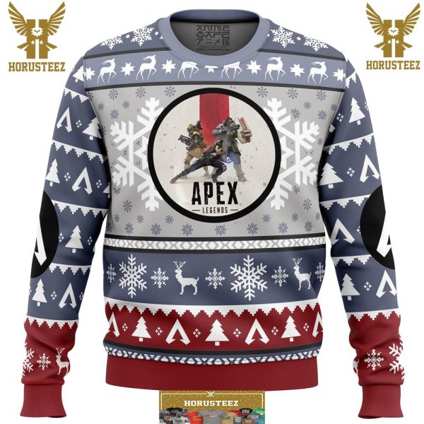 Battle Royale Apex Legends Gifts For Family Christmas Holiday Ugly Sweater