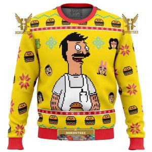 Bobs Burgers Gifts For Family Christmas Holiday Ugly Sweater