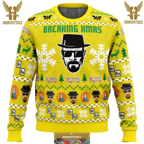 Breaking Xmas Breaking Bad Gifts For Family Christmas Holiday Ugly Sweater