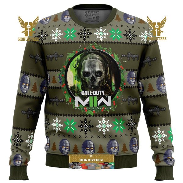 Call Of Duty Modern Warfare 2 Gifts For Family Christmas Holiday Ugly Sweater