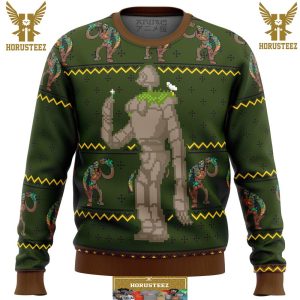 Castle In The Sky Laputan Robot Soldier Gifts For Family Christmas Holiday Ugly Sweater