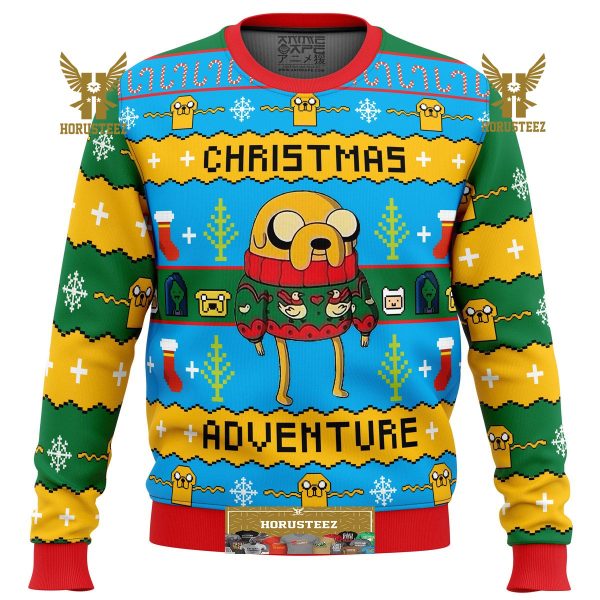 Christmas Adventure Time Gifts For Family Christmas Holiday Ugly Sweater