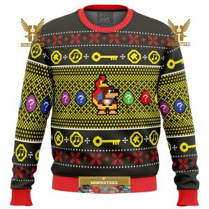 Christmas Banjo-Kazooie Gifts For Family Christmas Holiday Ugly Sweater