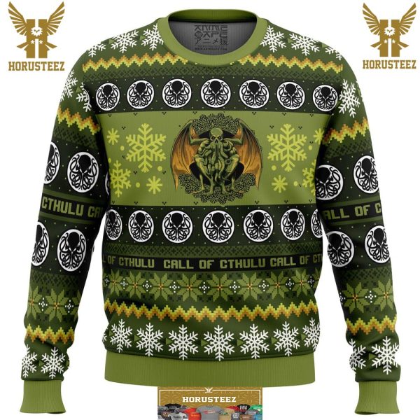 Christmas Call Of Cthulu Board Games Gifts For Family Christmas Holiday Ugly Sweater