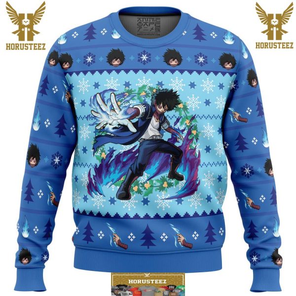 Christmas Dabi My Hero Academia Gifts For Family Christmas Holiday Ugly Sweater