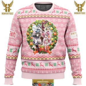 Christmas Magic Puella Magi Madoka Magica Gifts For Family Christmas Holiday Ugly Sweater