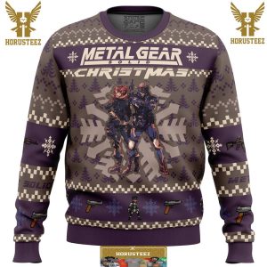 Christmas Metal Gear Solid Gifts For Family Christmas Holiday Ugly Sweater