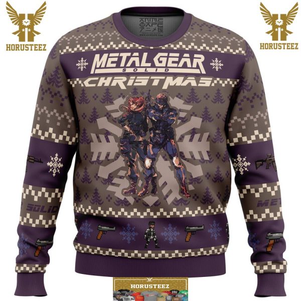 Christmas Metal Gear Solid Gifts For Family Christmas Holiday Ugly Sweater