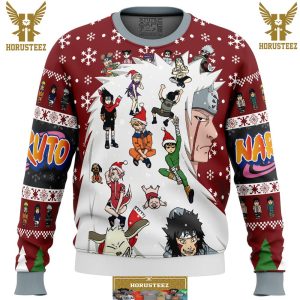 Christmas Naruto Characters Naruto Gifts For Family Christmas Holiday Ugly Sweater