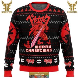 Christmas Red Guts Berserk Gifts For Family Christmas Holiday Ugly Sweater