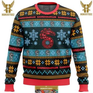 Christmas Shadowrun Board Games Gifts For Family Christmas Holiday Ugly Sweater