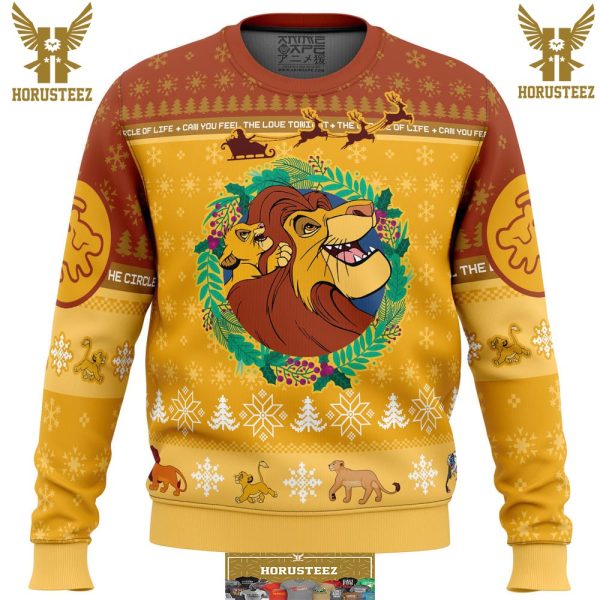 Christmas The Lion King Disney Gifts For Family Christmas Holiday Ugly Sweater