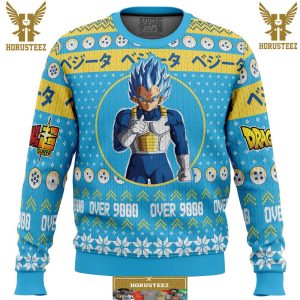 Christmas Vegeta Dragon Ball Z Gifts For Family Christmas Holiday Ugly Sweater