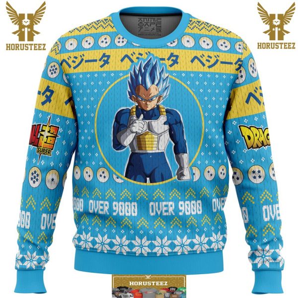 Christmas Vegeta Dragon Ball Z Gifts For Family Christmas Holiday Ugly Sweater