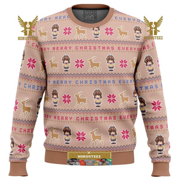 Clannad Merry Mery Christmas Furukawa Nagisa Gifts For Family Christmas Holiday Ugly Sweater