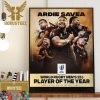 Congrats Ardie Savea Rugby World Cup France 2023 Silver Medal Home Decor Poster Canvas
