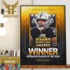 Congrats AJ Brown Is The Fastest Player In Philadelphia Eagles History To 1000 Receiving Yards Home Decor Poster Canvas