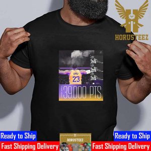 Congrats Lebron James Reached 39K Career Points In NBA Unisex T-Shirt