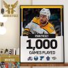 Congrats Steven Lorentz 200 NHL Game Home Decor Poster Canvas