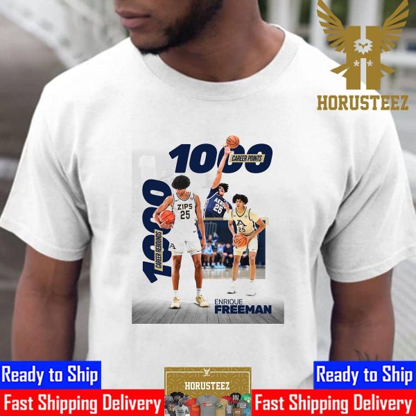 Congrats To Enrique Freeman For Recording 1000th Career Rebounds And Points Unisex T-Shirt