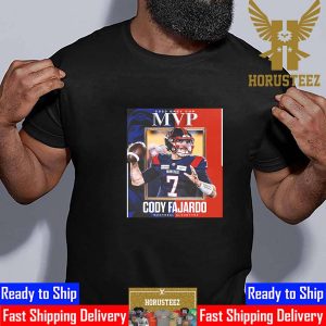 Congratulations To Cody Fajardo Is The 2023 Grey Cup MVP In The 110th Unisex T-Shirt