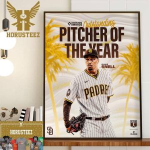 Congratulations to Blake Snell Is The 2023 Outstanding Pitcher Of The Year Home Decor Poster Canvas