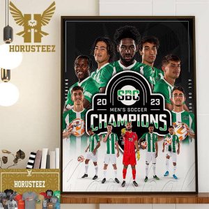 Congratulations to Marshall Mens Soccer Are 2023 SBC Mens Soccer Champions Home Decor Poster Canvas