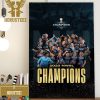 Gotham FC Are Champions Of The 2023 NWSL Championship Home Decor Poster Canvas
