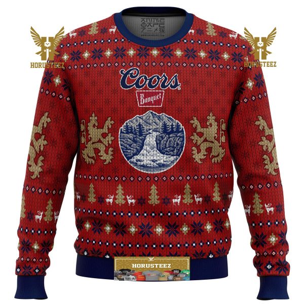 Coors Banquet Gifts For Family Christmas Holiday Ugly Sweater