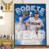 Corbin Carroll Is The 2023 Jackie Robinson NL Rookie Of The Year Award Winner Home Decor Poster Canvas