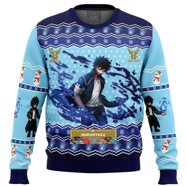 Dabi Blueflame My Hero Academia Gifts For Family Christmas Holiday Ugly Sweater