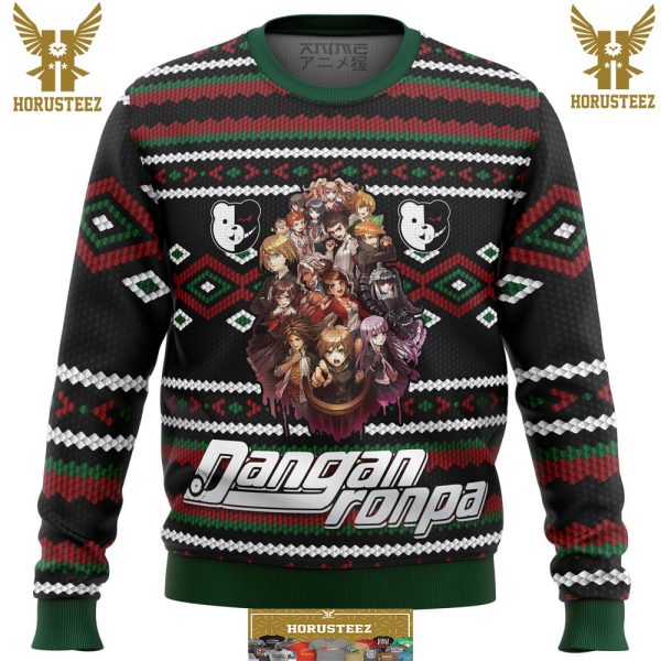 Danganronpa Alt Gifts For Family Christmas Holiday Ugly Sweater
