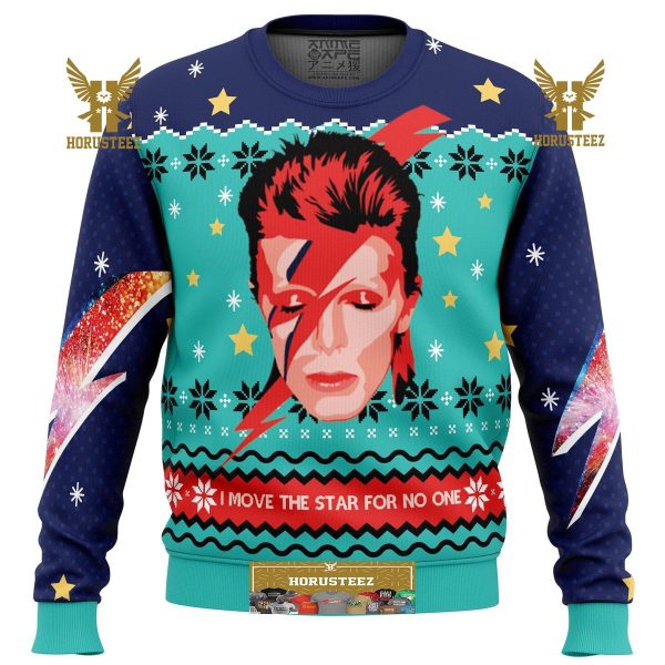David Bowie Gifts For Family Christmas Holiday Ugly Sweater