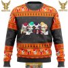 Demon Slayer Tanjiro Gifts For Family Christmas Holiday Ugly Sweater