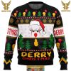 Derry Christmas Pennywise The Clown Gifts For Family Christmas Holiday Ugly Sweater