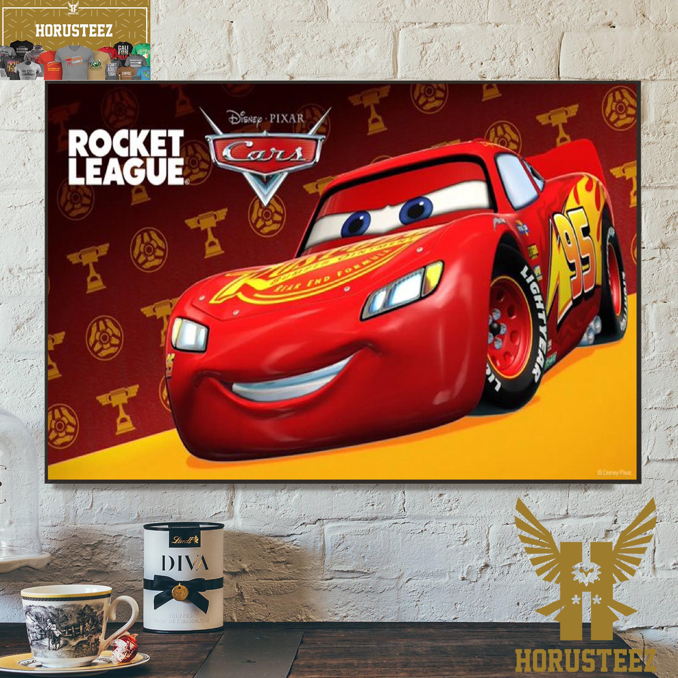 Rocket League Lightning McQueen Car 