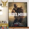 Doona Bae Is Nemesis In Rebel Moon Part 1 A Child Of Fire Home Decor Poster Canvas