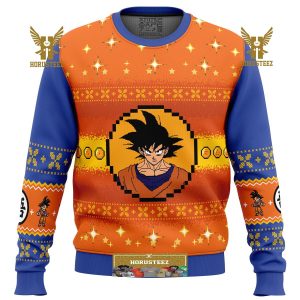 Dragon Ball Z Goku Christmas Gifts For Family Christmas Holiday Ugly Sweater