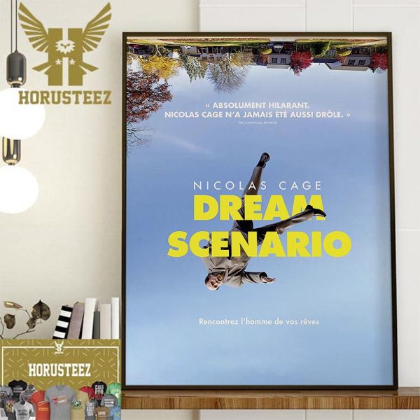 Dream Scenario Official Poster Home Decor Poster Canvas