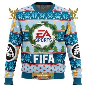 Ea Sports Fifa Gifts For Family Christmas Holiday Ugly Sweater