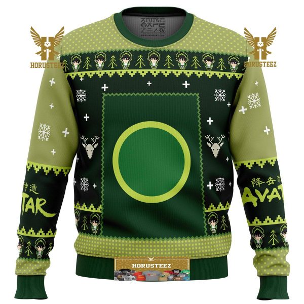 Earthbenders Earth Kingdom Avatar Gifts For Family Christmas Holiday Ugly Sweater