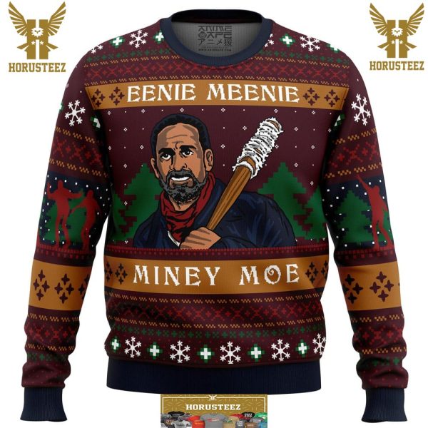 Eenie Meenie The Walking Dead Gifts For Family Christmas Holiday Ugly Sweater